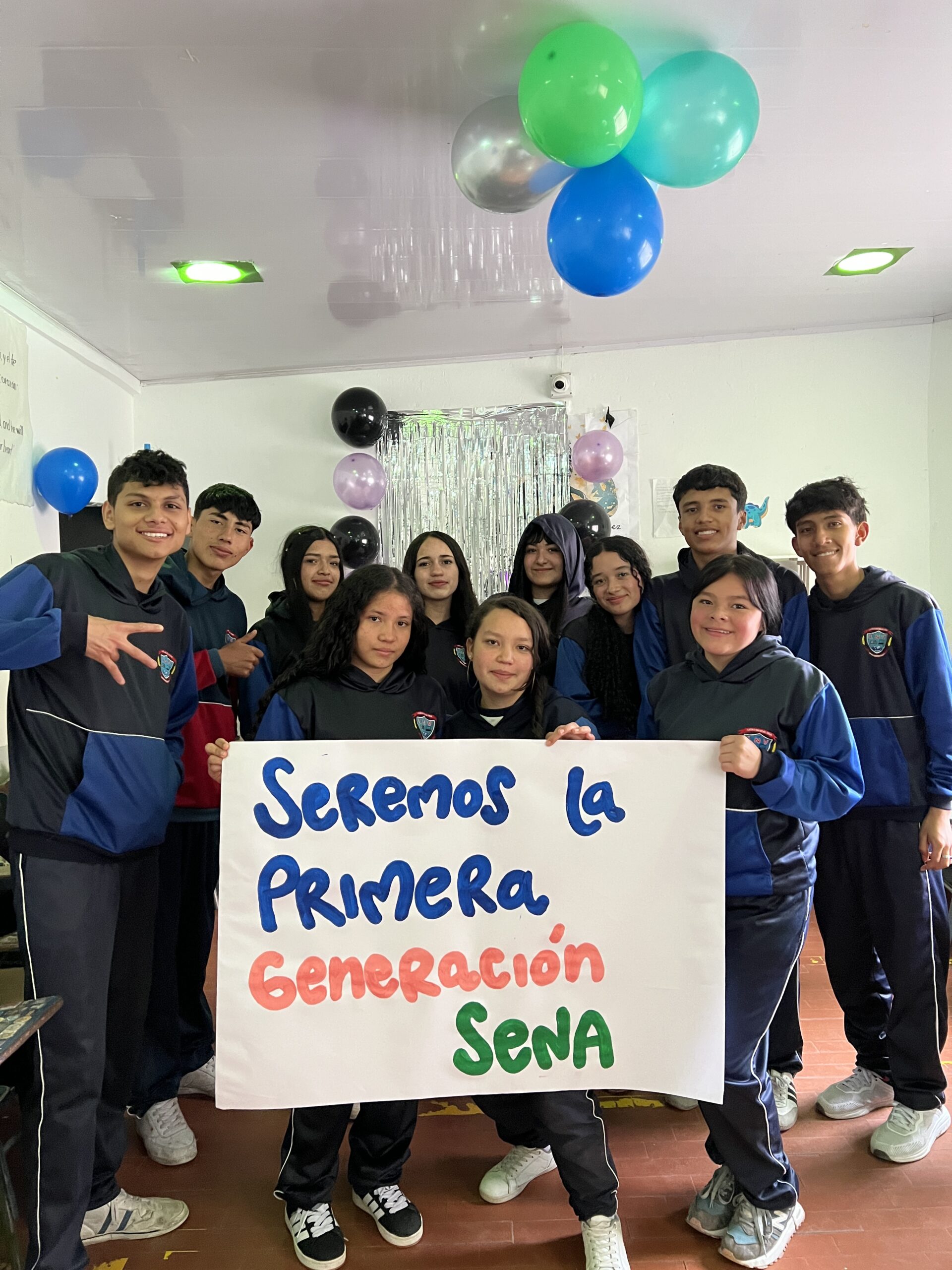 Estudiantes SENA - Aula de Clases
